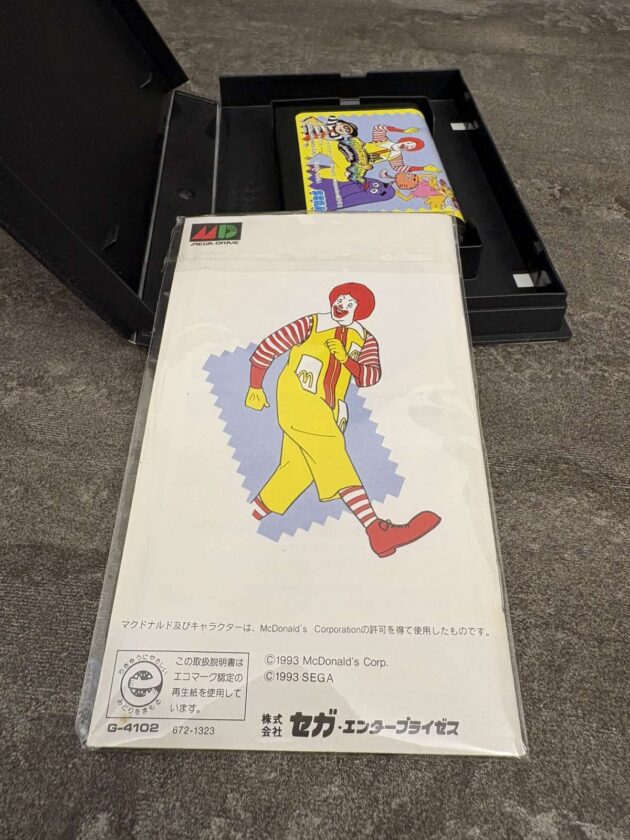 Картридж SEGA mega drive McDonald's Treasure Island оригінал